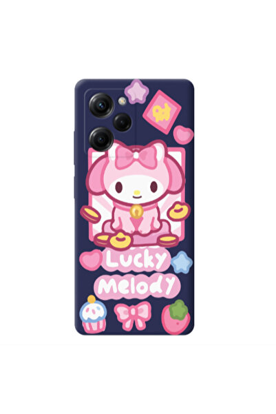 Other Xiaomi Poco X5 Pro Lucky Melody Dark blue Colored Silicone TPU Θήκη