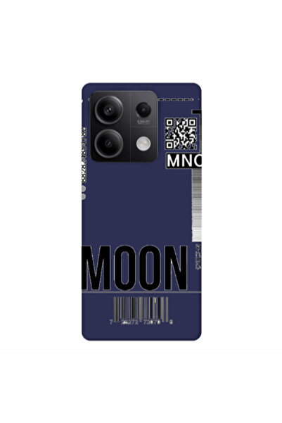 Other Xiaomi Redmi Note 13Pro 5G A ticket to the moon Dark blue Colored Silic...