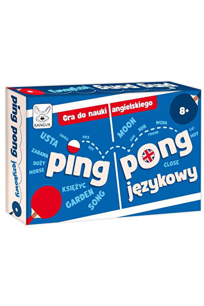 Kangur Joc de carti Ping Pong Lingvistic, pentru invatare poloneza-engleza, e...