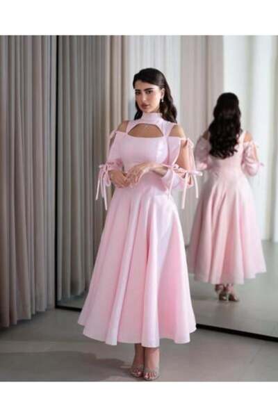 RENATA FASHION Cute and elegant dress decorated with bows