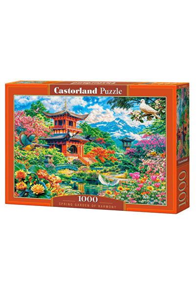 Castorland puzzle 1000 piese - Grădina de Primăvară a Armoniei (105533)