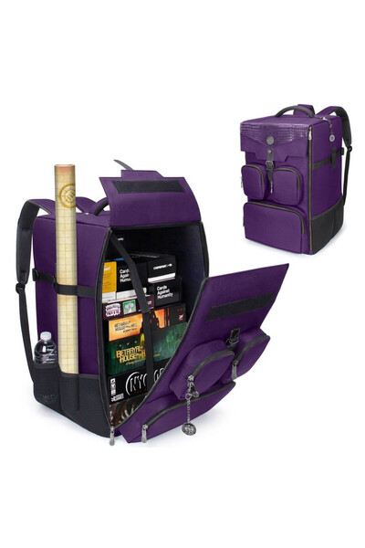 Enhance Rucsac Collector's Edition pentru jocuri de societate violet 48x34x21cm
