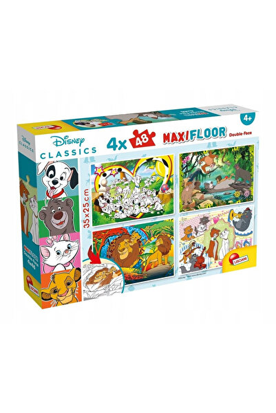 Lisciani Puzzle, Lisciani, Povesti clasice, Puzzle cu doua fete 2 x 48 piese