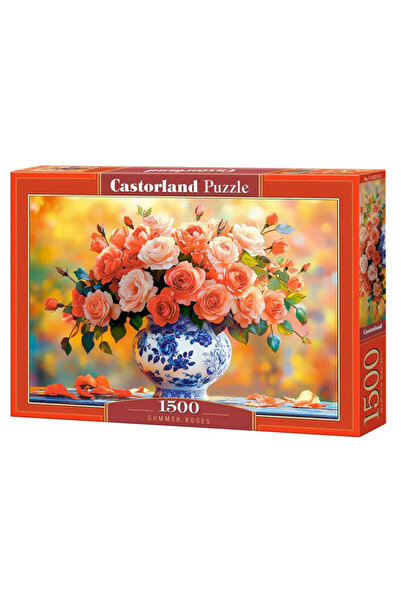 Castorland 1500 db-os puzzle - Trandafiri de vară (152315)