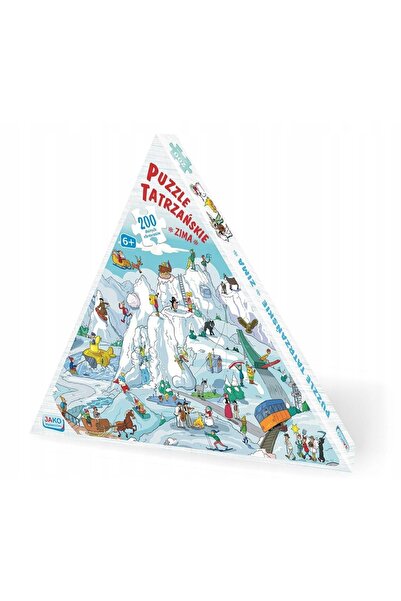 Wydawnictwo Jako Puzzle pentru copii, Wydawnictwo Jako, Iarna, 200 piese, 6+