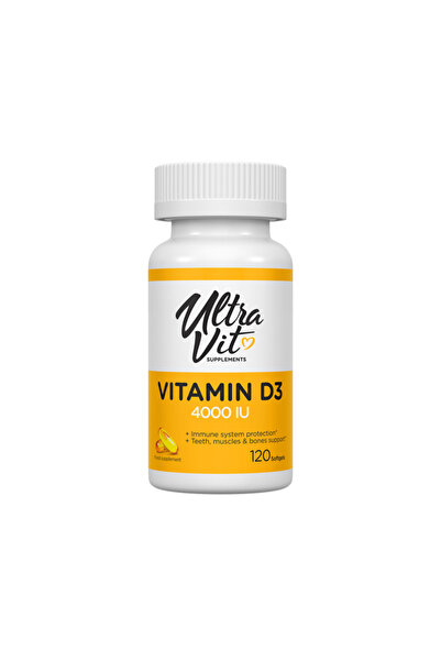 Vplab UltraVit Vitamina D3 4000, 120 capsule moi