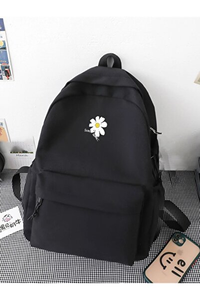 Toum Daisy Detail Printed School, Classroom, Course Backpack