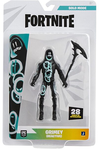 JA Fortnite- Figurina GRIMEY (Reactive) Action Figure, Series 21, Produs Orig...