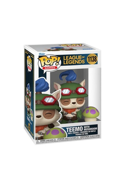 OEM Figurina Funko Pop! Games: League of Legends - Teemo with Mushroom #1138
