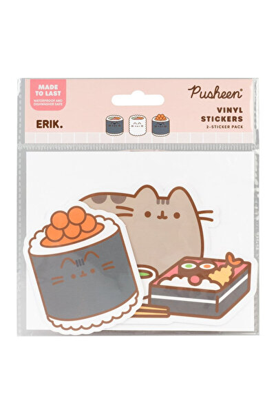 OEM Autocolante vinilice Pusheen Sushi Roll Vol. 5, set 2 bucăți.