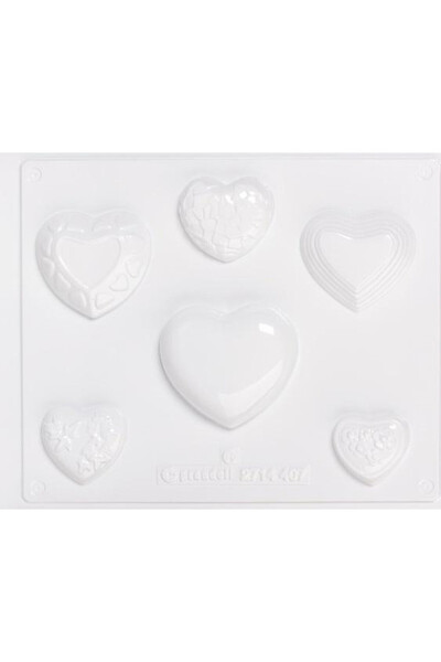 OEM Knorr Prandell forme pentru ipsos inimi 4,7 cm reutilizabile