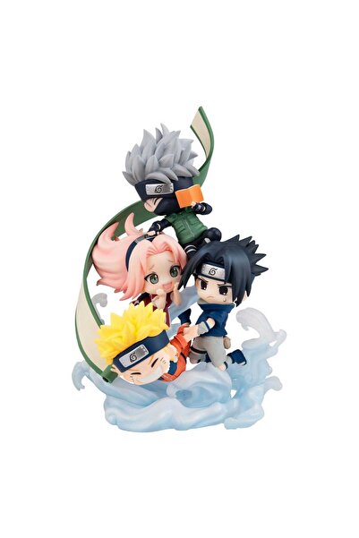 OEM Figurina PVC FigUnity Team 7 Naruto Shippuden, 13 cm, multicolor, set cu ...