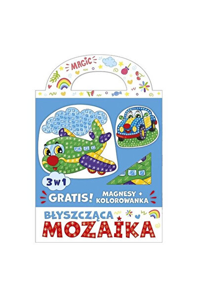 OEM Mozaic creativ 3 în 1 - Avion și Mașină de la Ranok-Creative cu carte de ...