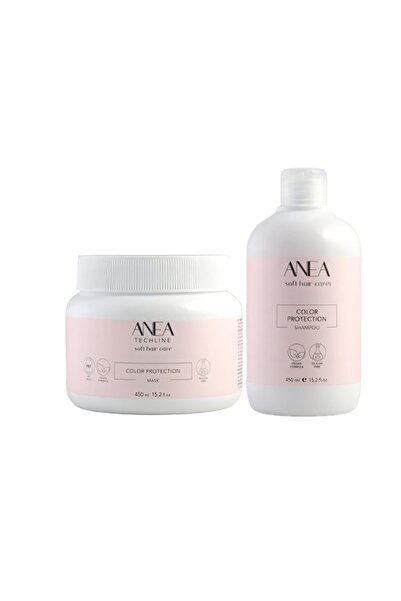 ANEA Set șampon și mască de păr - Protecție culoare 450 ml