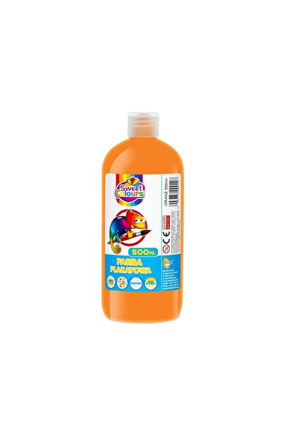 OEM Vopsea poster Culori Dulci portocaliu 500 ml - sticlă