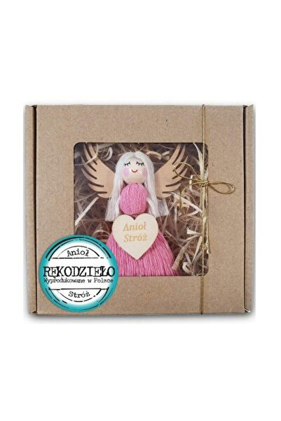 OEM Henry Zawieszka Inger Pazitor roz, lucrat manual, 10x7 cm, în cutie