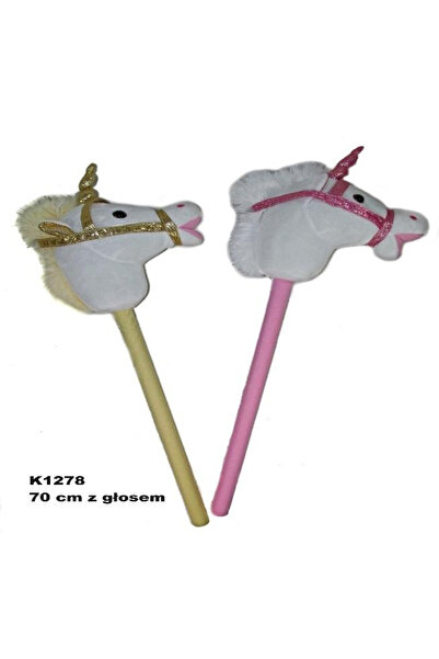 OEM Cal pe bat Sun-Day K1278, jucarie cu cap unicorn din plus, cu sunet, mult...