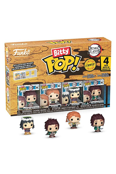 OEM Set figurine Funko Bitty POP! Demon Slayer Tanjiro, vinyl, inaltime 2,5 c...