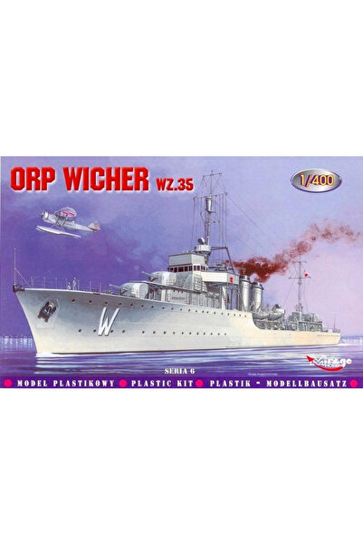 OEM Model din plastic ORP Wicher wz. 36 - Distrugator Al Doilea Razboi Mondia...