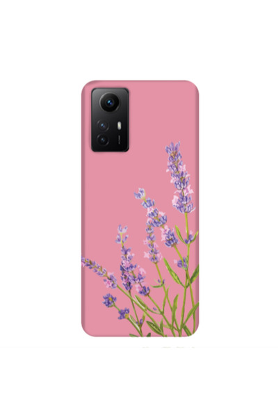 Other Xiaomi Redmi Note 12s Flowers 8 Pink Colored Silicone TPU Θήκη