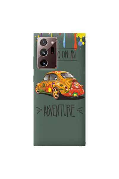 Other Samsung Note 20 Plus Adventure Dark Green Colored Silicone TPU Θήκη