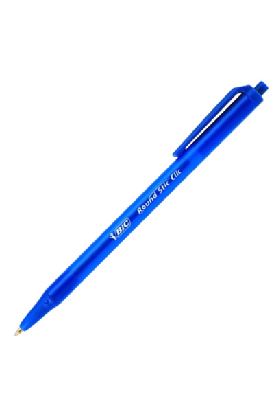 MC Micostore Pix cu bila Bic Roundstic Clic, 1.0mm, cu mecanism, corp semitra...
