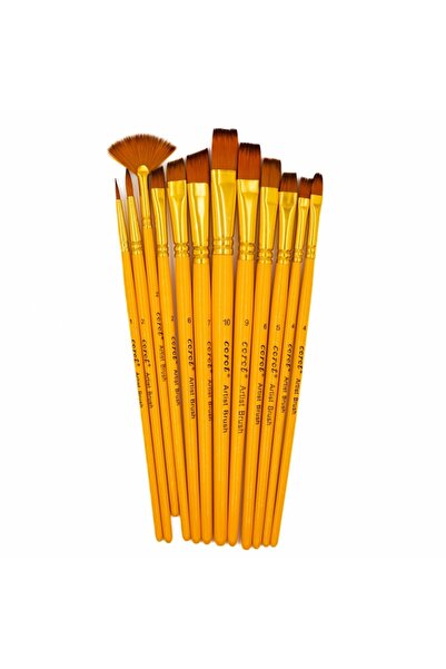 MC Micostore Pensula Corot, varf nylon, nr. 1-10, set 12 buc
