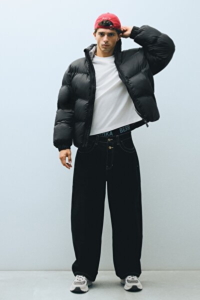 Bershka Kapitone teknik ceket