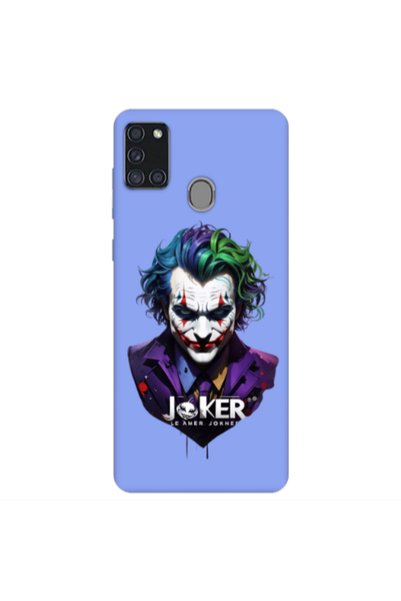 Other Samsung A21S Le amer Joker Light Purple Colored Silicone TPU Θήκη