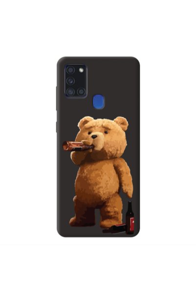 Other Samsung A21S Beer Time Black Colored Silicone TPU Θήκη