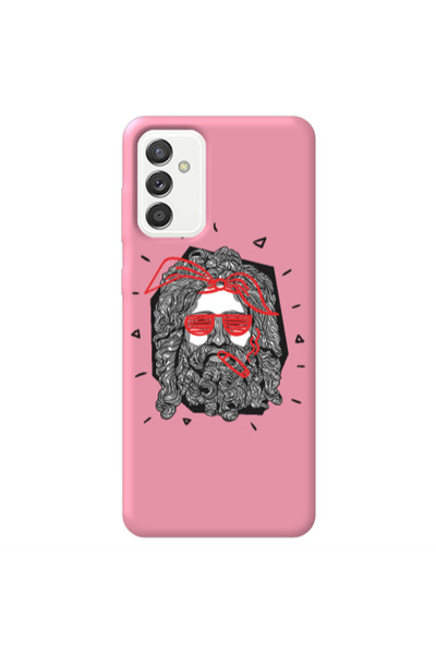 Other Samsung M13 Cool glasses Pink Colored Silicone TPU Θήκη