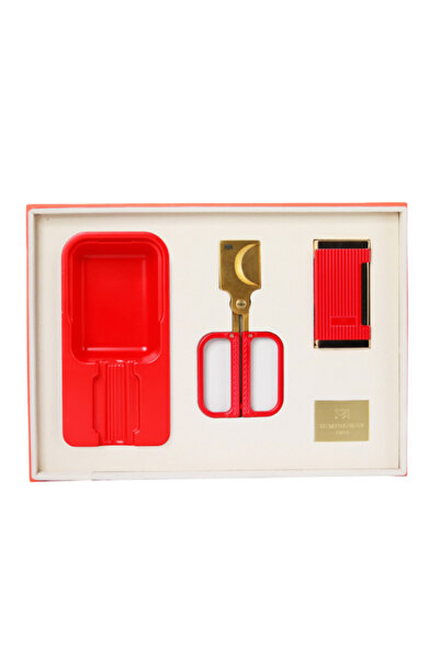 Hemingway Red 3-Piece Accessory Cigar Gift Set