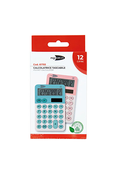 Lebez Niji Digit 12-цифрен джобен калкулатор 61793