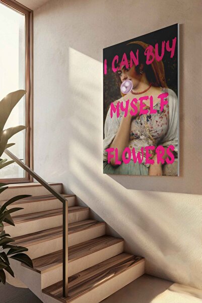 INNOVI I can buy Myself flowers Canvas