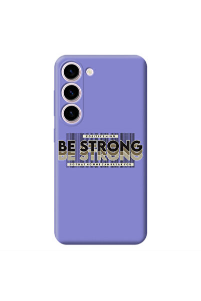Other Samsung S23 Plus Positivemind Purple Colored Silicone TPU Θήκη