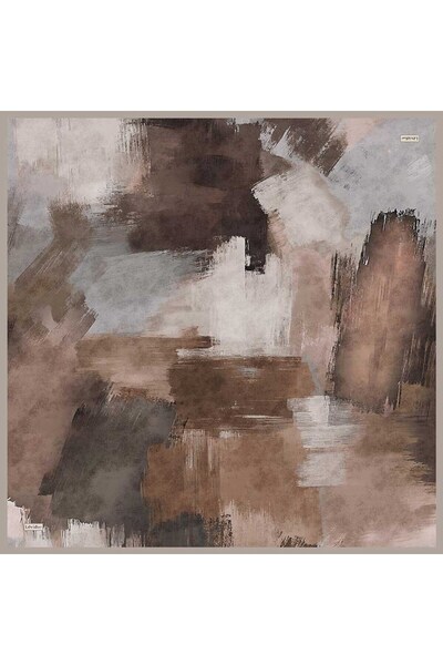 Levidor Mink Brush Pattern Sura Silk Scarf