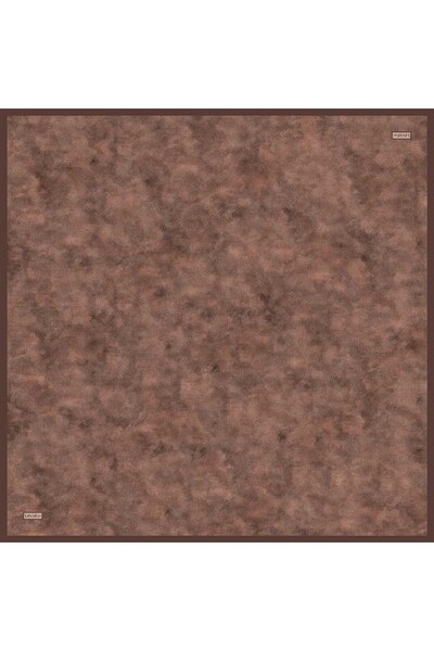 Levidor Toprak Antique Pattern Sura Silk Scarf