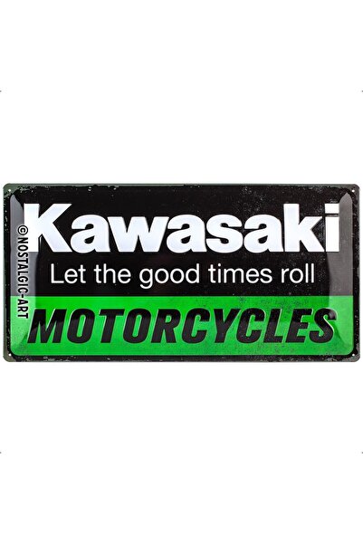 Nostalgic Art Nostalgic-Art 27025 - Kawasaki - Piese Originale, Placă Decorat...