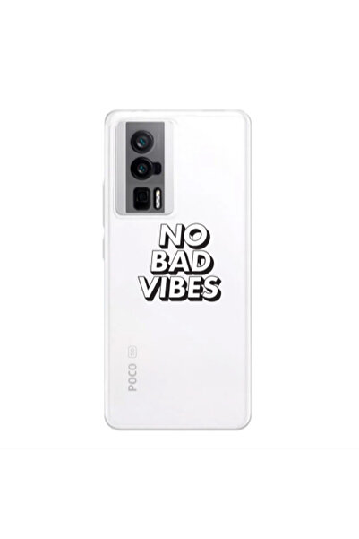 Other Xiaomi Poco F5 Pro No bad vibes Transparent Silicone TPU Θήκη