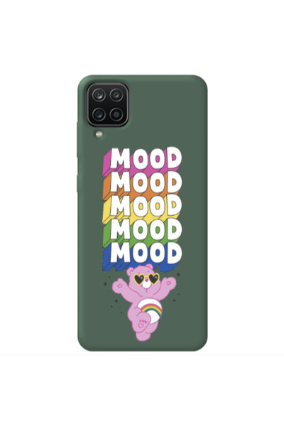 Other Samsung A12 Mood Dark Green Colored Silicone TPU Θήκη