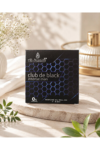Al Nuaim كلوب دي بلاك أتار 9.9 مل |   عطر رجالي سموكي وفاكهي من