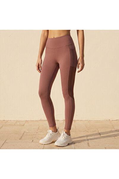 Adot Mesh Panel Leggings