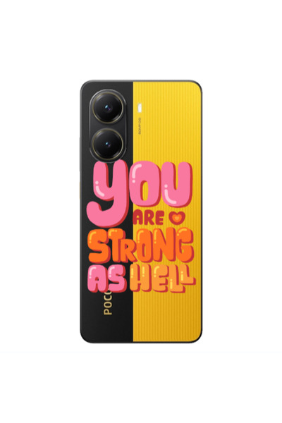 Other Xiaomi Poco X7 Pro You are Love Strong Transparent Silicone TPU Θήκη