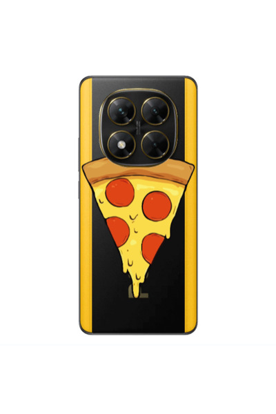 Other Xiaomi Poco X7 Pizza Slice Transparent Silicone TPU Θήκη
