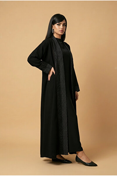DAR ALSALAAM Quarter Kloush Wrap Abaya Suitable for All Seasons