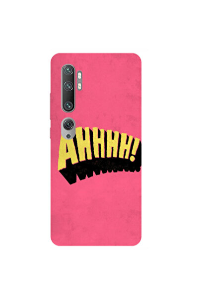 Other Xiaomi Mi Note 10 Pro Ahhhh Transparent Silicone TPU Θήκη