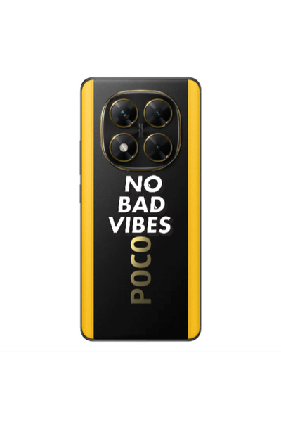 Other Xiaomi Poco X7 No bad vibes Transparent Silicone TPU Θήκη