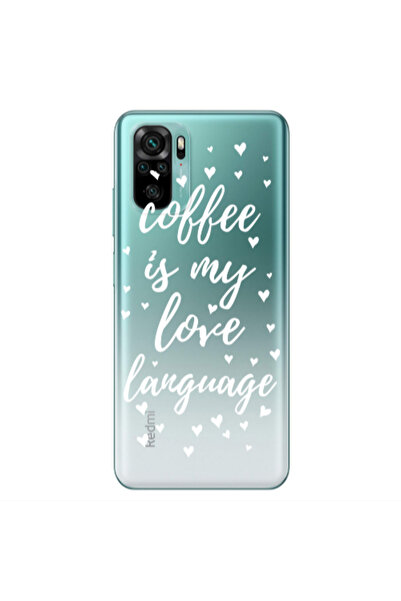 Other Xiaomi Redmi Note 10S Coffe is my love language Transparent Silicone TP...