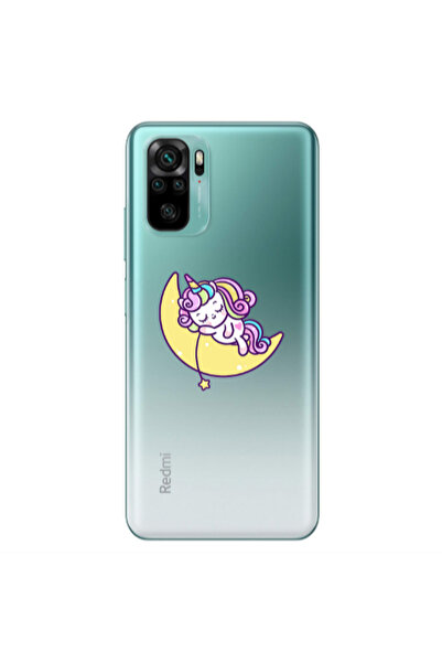 Other Xiaomi Redmi Note 10S Sleeping horse Transparent Silicone TPU Θήκη