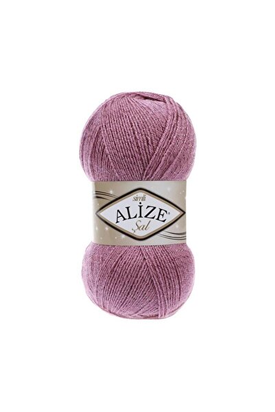 Alizer Alize Şal Sim 28 Dusty Rose Color Knitting Yarn